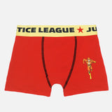 Boys Justice League Cotton Spandex Trunk Top Elastic Stretch Pack of 3 - Bodycare