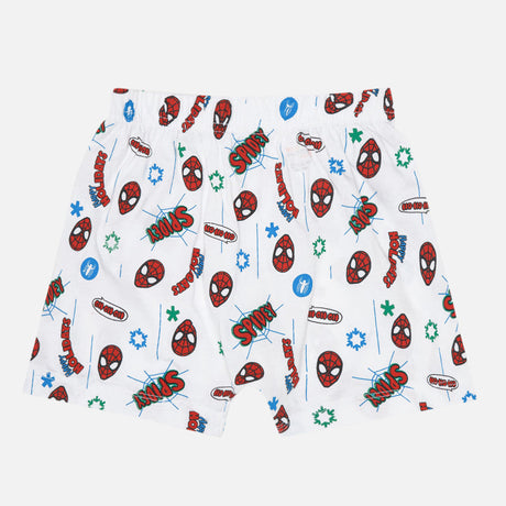 Boys Spiderman 100% Cotton Trunk Inner Elastic Pack of 3 - Bodycare