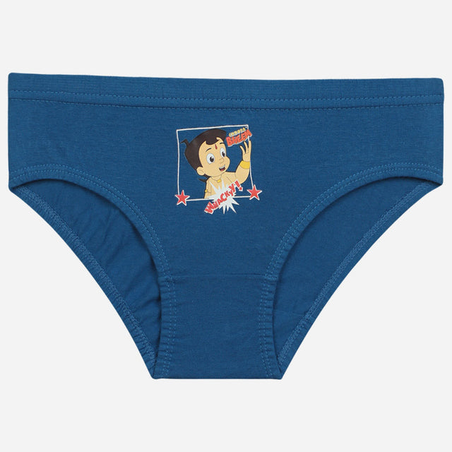 Boys Chotta Bheem Brief Inner Elastic Pack of 6 - Bodycare