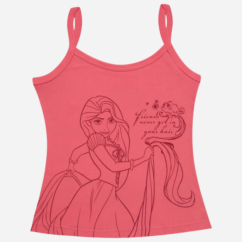 Girls Princess Vest Sleeveless Pack of 6 - Bodycare