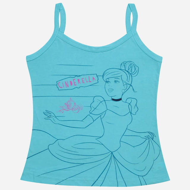 Girls Princess Vest Sleeveless Pack of 6 - Bodycare