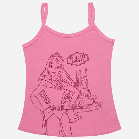 Girls Princess Vest Sleeveless Pack of 6