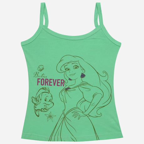 Girls Princess Vest Sleeveless Pack of 6