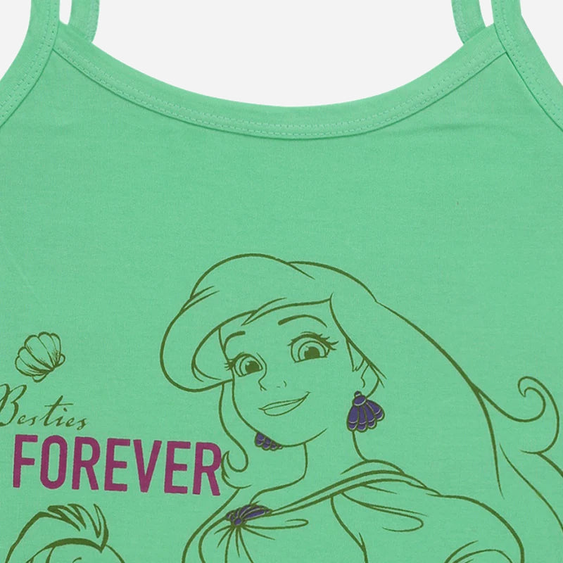 Girls Princess Vest Sleeveless Pack of 6 - Bodycare