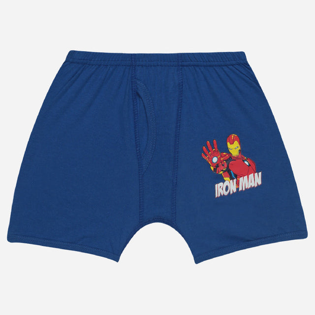 Boys Avengers 100% Cotton Trunk Inner Elastic Pack of 2 - Bodycare
