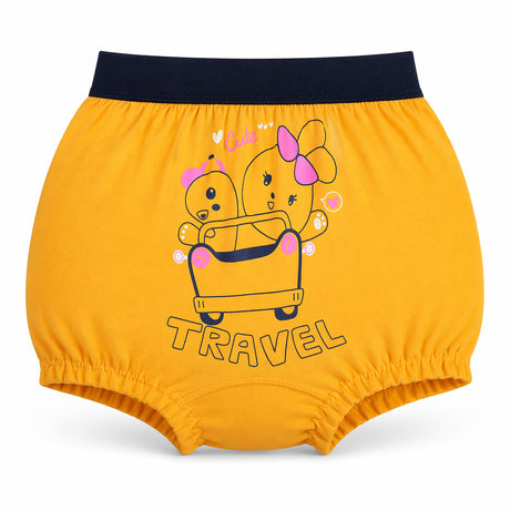Unisex Cotton Spandex Bloomer Lycra Waistband Pack of 6