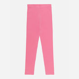 Bodycare Girl's Slim Fit Leggings, Power Plus Cotton Spandex, Super Soft, Stretchable Pack Of 2 -Pink & Cherry