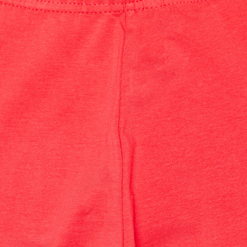 Bodycare Girl's Slim Fit Leggings, Power Plus Cotton Spandex, Super Soft, Stretchable Pack Of 2 -Pink & Cherry