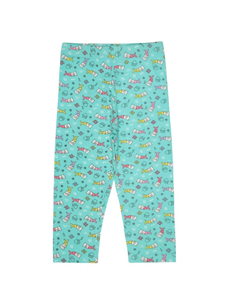 Bodycare Girls Printed Capri