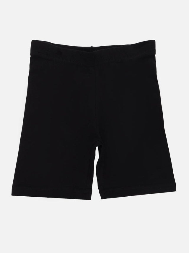 Girls Cotton Spandex Shorts Stretch Pack of 1 - Bodycare