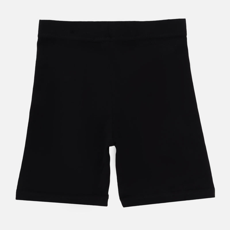 Girls Cotton Spandex Shorts Stretch Pack of 1 - Bodycare