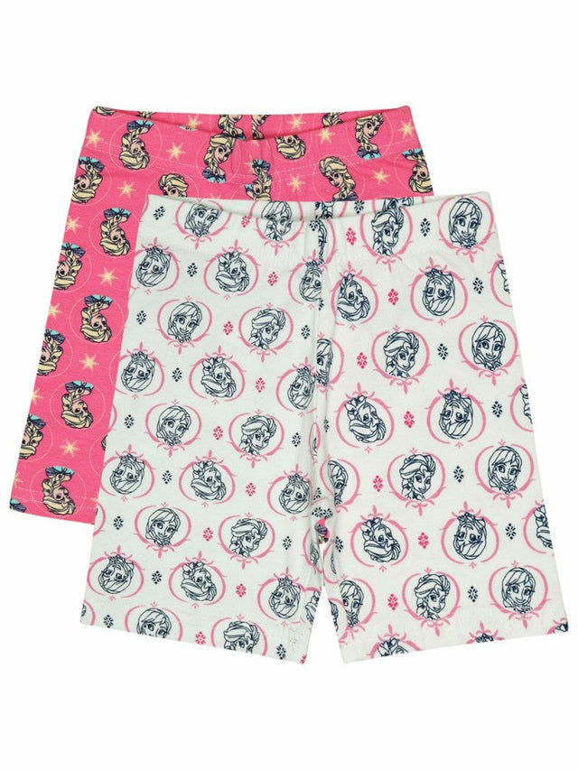 Girls Cotton Spandex Shorts Pack of 2 - Bodycare