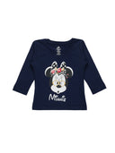 Baby Girls Minnie & Friends T-Shirt Round Neck Full Sleeves - Bodycare