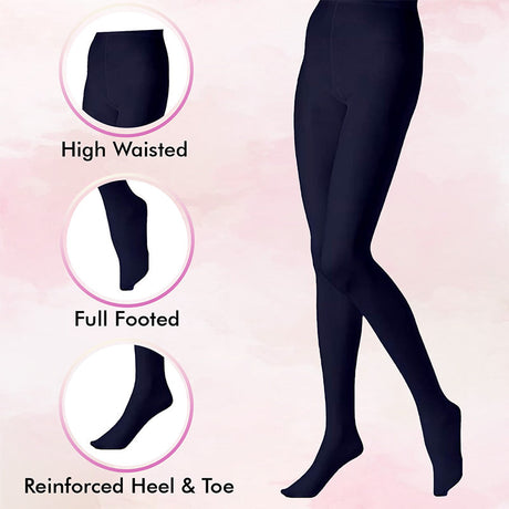 Bodycare Girls Tights - Navy