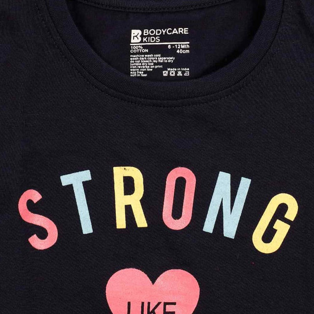Baby Girls 100% Cotton T-Shirt - Bodycare
