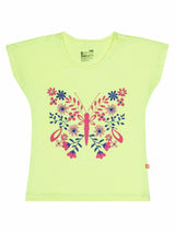 Bodycare Girls Round Neck Half Sleeves Tshirt