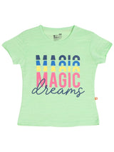 Bodycare Girls Round Neck Half Sleeves Tshirt