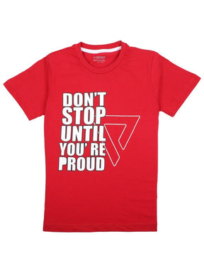 Boys T-Shirt Round Neck Half Sleeves - Bodycare