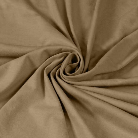 Single Cotton Fitted Bedsheet Solid Arabic Blue