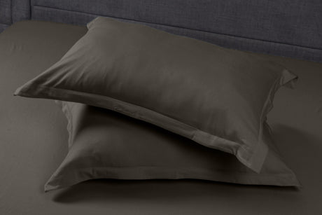Single Cotton Fitted Bedsheet Solid Arabic Blue