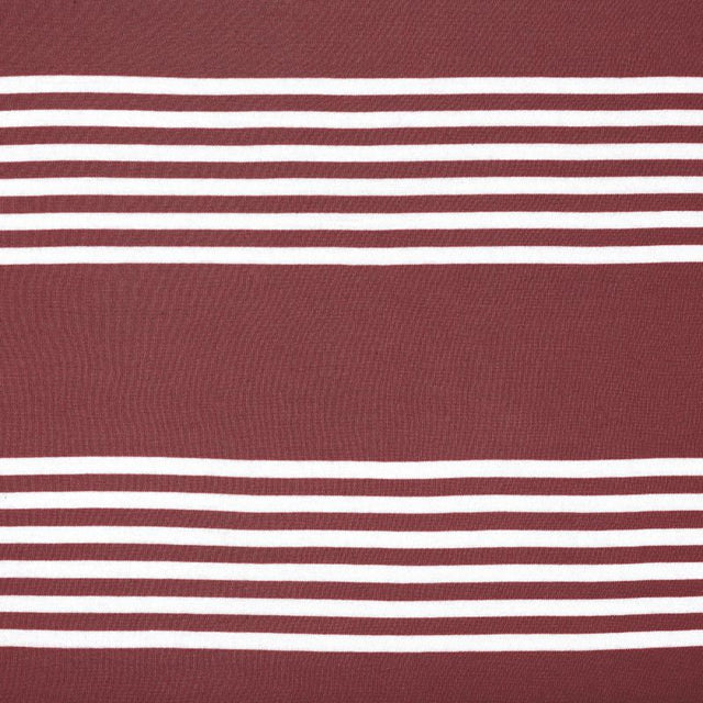 King Size Cotton Fitted Bedsheet Striped Navy - Bodycare