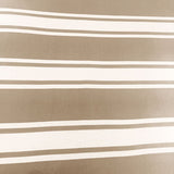 King Size Hosiery Fitted Bedsheet Striped Beige - Bodycare