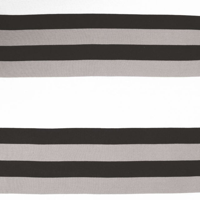 King Size Cotton Fitted Bedsheet Grey Striped - Bodycare