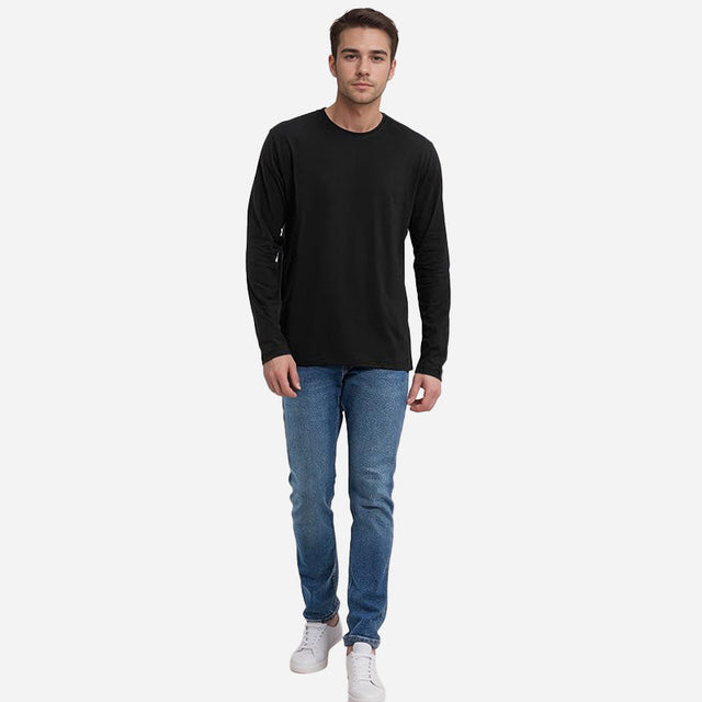 Men T-Shirt Round Neck Full Sleeves - Bodycare