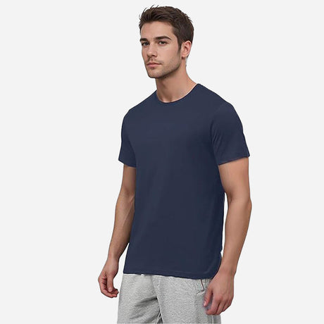 Men T-Shirt Round Neck Half Sleeves - Bodycare
