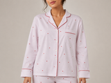 Bodycomfy Women's Polyester Night Suit - Pink
