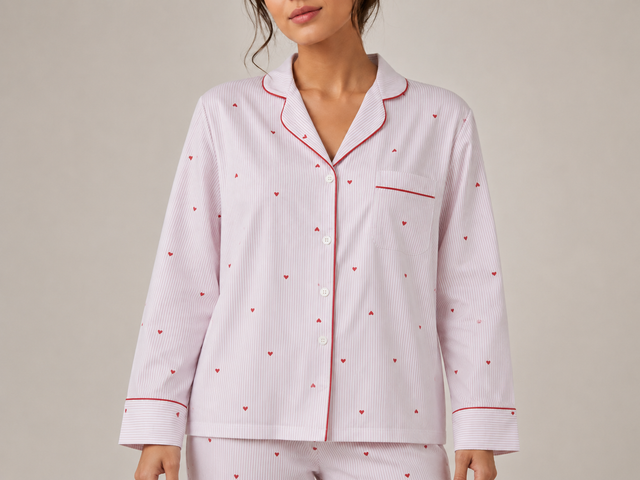 Bodycomfy Women's Polyester Night Suit - Pink