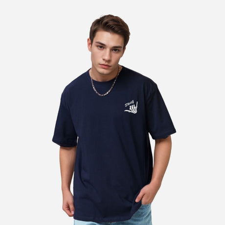 Men 100% Cotton T-Shirt Round Neck Half Sleeves