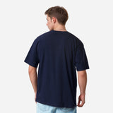 TESON by Bodycare Men's 100% Cotton Oversized Baggy Fit Drop Shoulder Half Sleeve Solid Round Neck T-Shirt