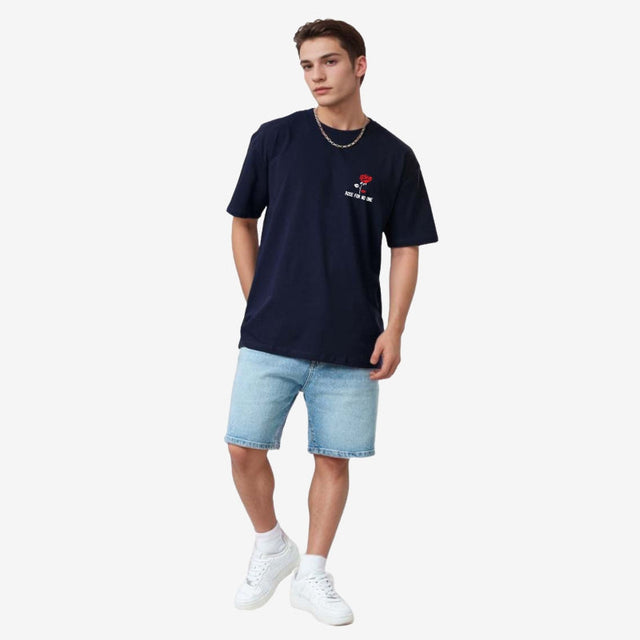 Men 100% Cotton T-Shirt Round Neck Half Sleeves - Bodycare