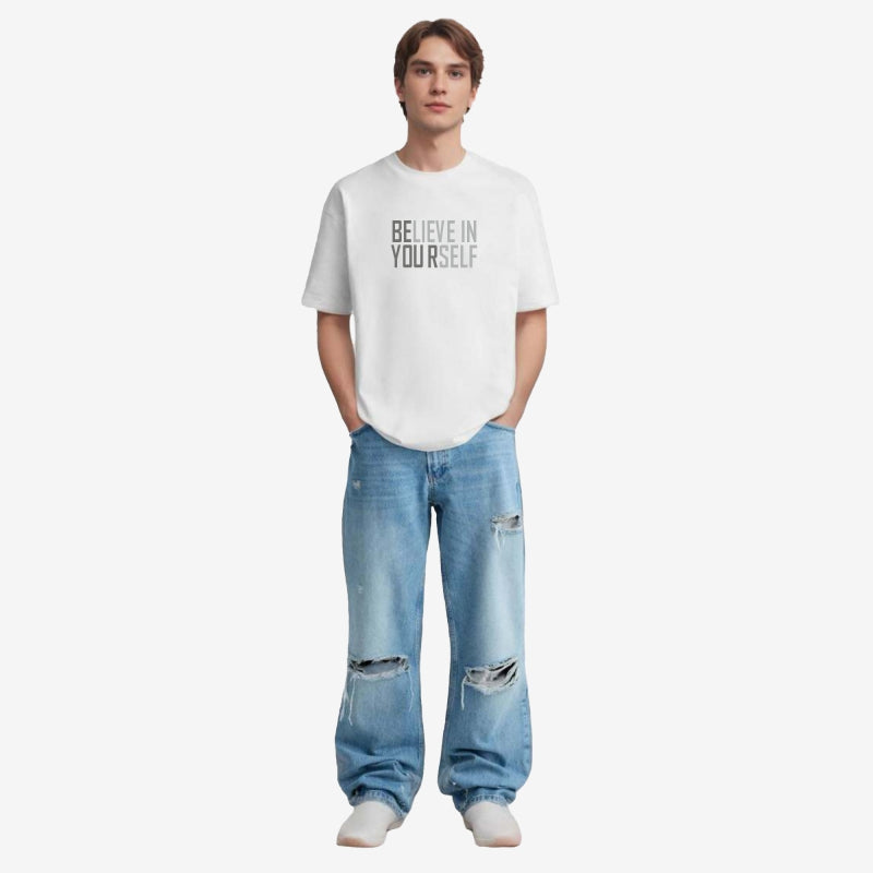 Men 100% Cotton T-Shirt Round Neck Half Sleeves - Bodycare
