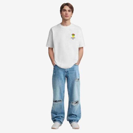 Men 100% Cotton T-Shirt Round Neck Half Sleeves