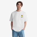 TESON by Bodycare Men's 100% Cotton Oversized Baggy Fit Drop Shoulder Half Sleeve Solid Round Neck T-Shirt