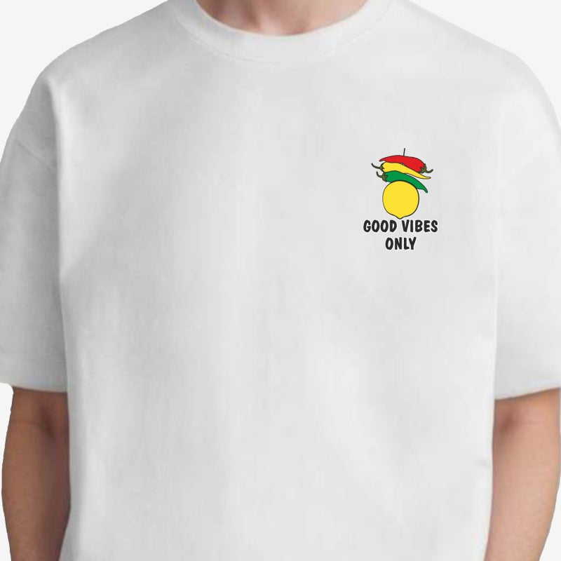 TESON by Bodycare Men's 100% Cotton Oversized Baggy Fit Drop Shoulder Half Sleeve Solid Round Neck T-Shirt