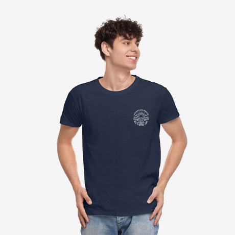 Men 100% Cotton T-Shirt Round Neck Half Sleeves