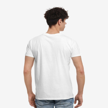 Men 100% Cotton T-Shirt Round Neck Half Sleeves