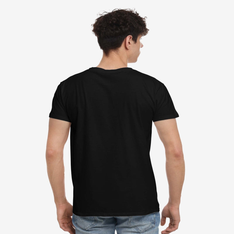 Men 100% Cotton T-Shirt Round Neck Half Sleeves - Bodycare