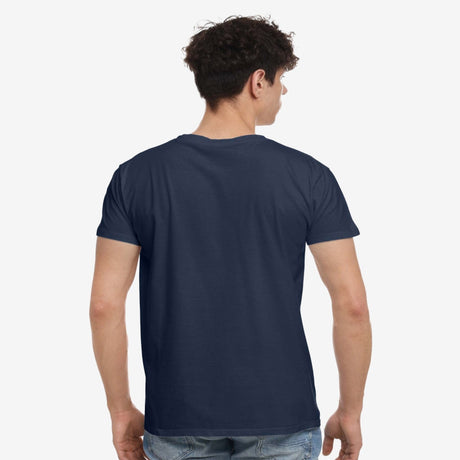 Men 100% Cotton T-Shirt Round Neck Half Sleeves