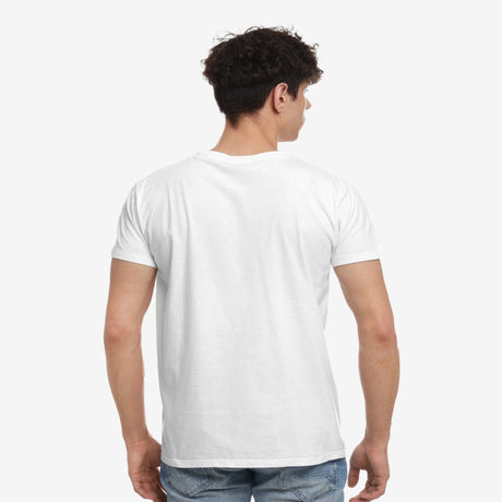 Men 100% Cotton T-Shirt Round Neck Half Sleeves