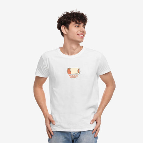 Men 100% Cotton T-Shirt Round Neck Half Sleeves