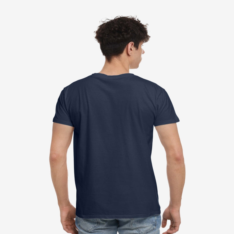 Men 100% Cotton T-Shirt Round Neck Half Sleeves - Bodycare