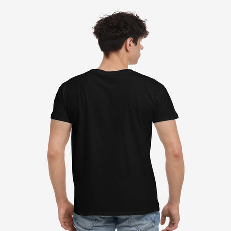 Men 100% Cotton T-Shirt Round Neck Half Sleeves