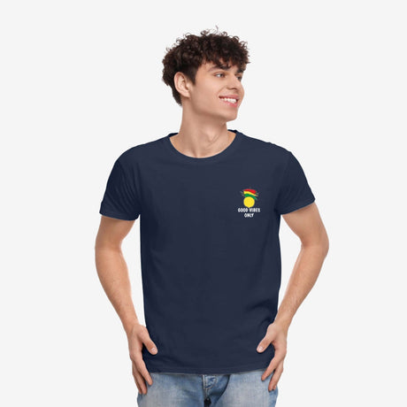 Men 100% Cotton T-Shirt Round Neck Half Sleeves