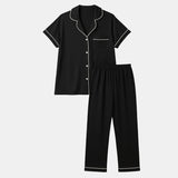 Bodycomfy Women Night Suit - Black