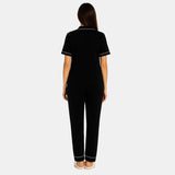 Bodycomfy Women Night Suit - Black