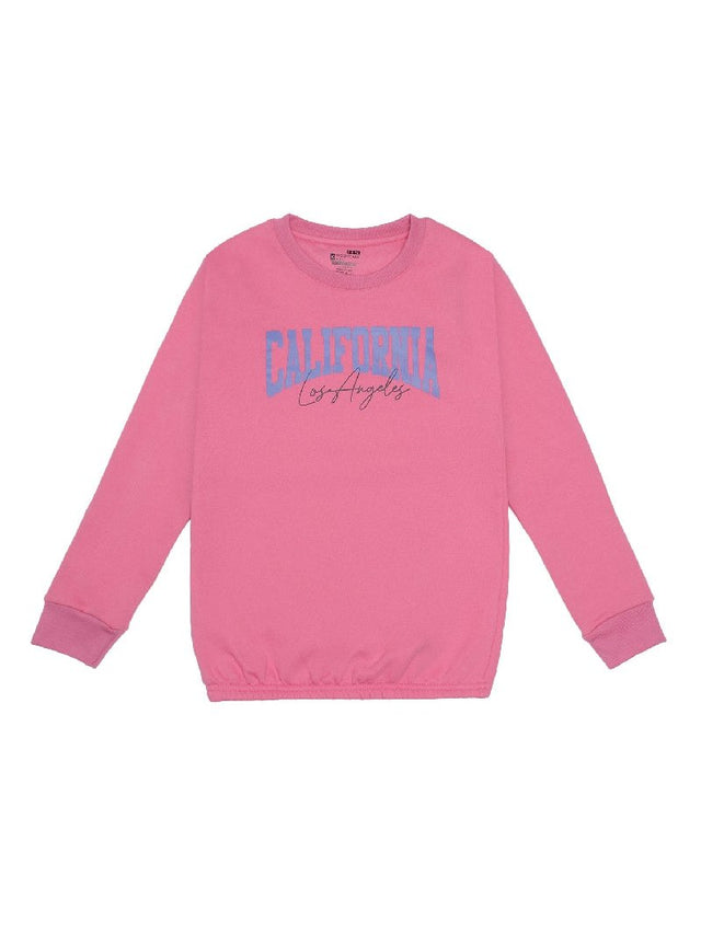 Girls Sweatshirt Round Neck Full Sleeves - Bodycare